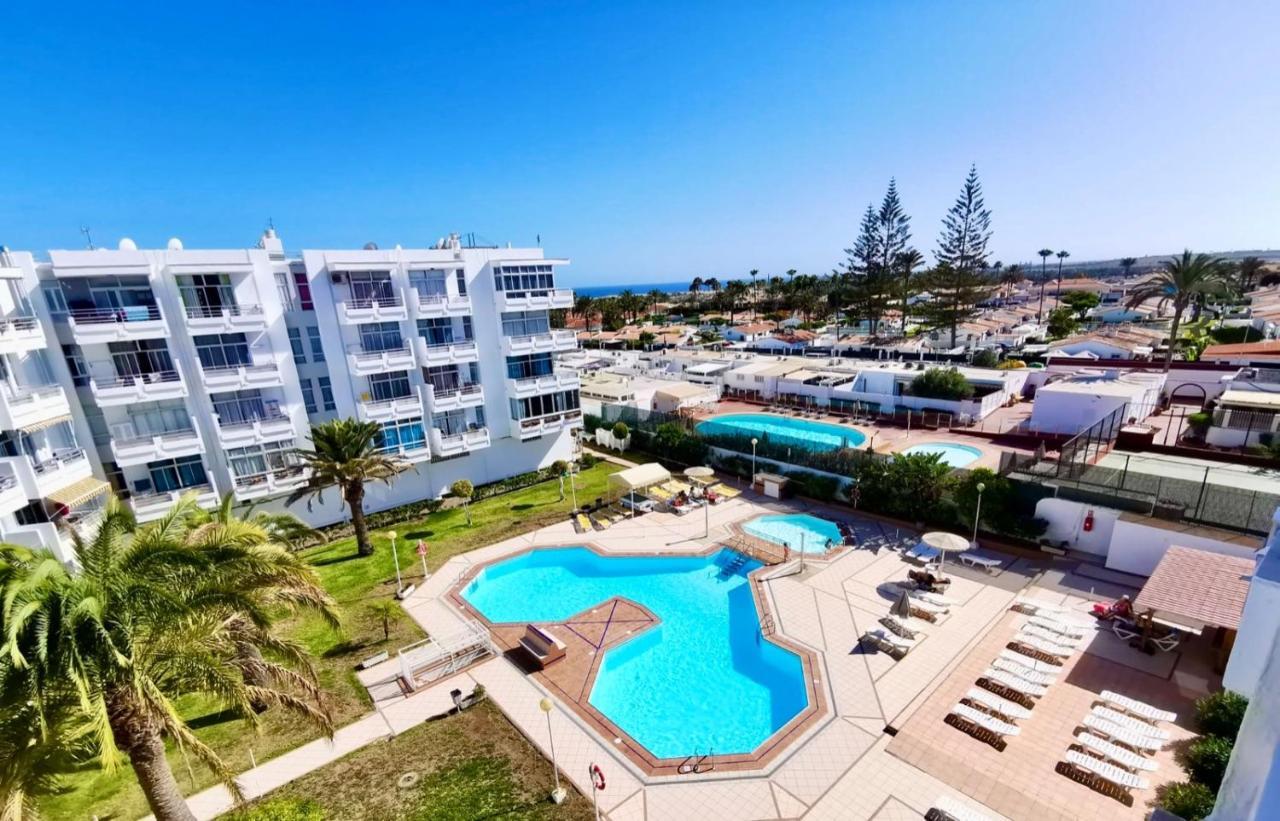 شقة San Bartolomé  في Apto. Edif.Barbados En Playa Del Ingles المظهر الخارجي الصورة